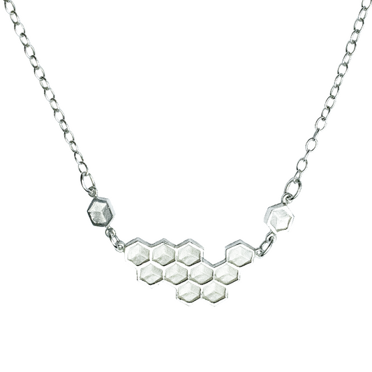 Zilveren Collier | Honey